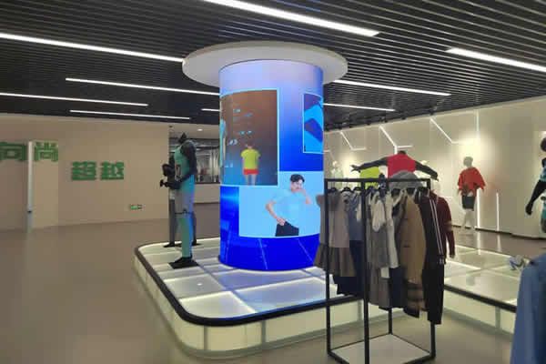 圓柱形的顯示大屏是怎么，圓柱型LED顯示屏設(shè)計(jì)方案